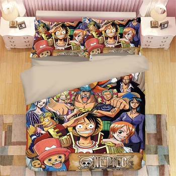 3D Japan style Bedding Set Cartoon animation One Piece 3pcs Duvet Cover Sets Pillowcase Twin Full Queen King Size Good Quality
3D Japan style Bedding Set Cartoon animation One Piece 3pcs Duvet Cover Sets Pillowcase Twin Full Queen King Size Good Quality