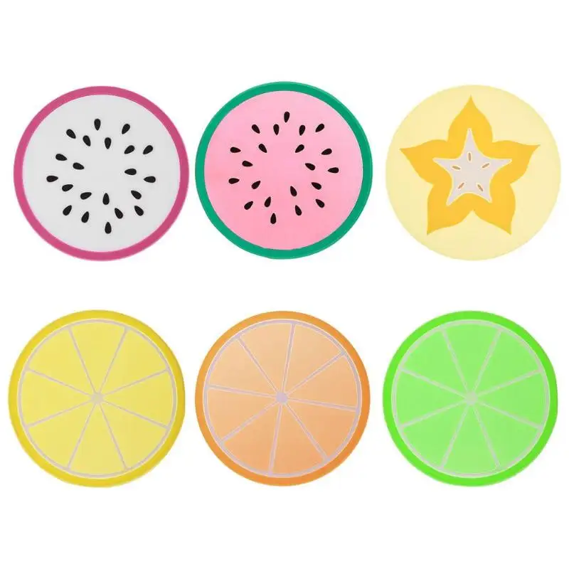 9 cm Coaster Fruit Shape Silicone Cup Pad Slip Insulation Pad Cup Mat Pad Hot Drink Holder
9 cm Coaster Fruit Shape Silicone Cup Pad Slip Insulation Pad Cup Mat Pad Hot Drink Holder