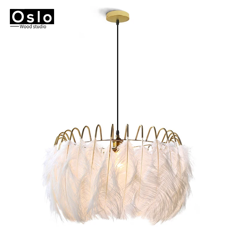 Modern minimalist creative feather pendant lamp bedroom living room restaurant kitchen cafe pendant light Decorative lighting
Modern minimalist creative feather pendant lamp bedroom living room restaurant kitchen cafe pendant light Decorative lighting