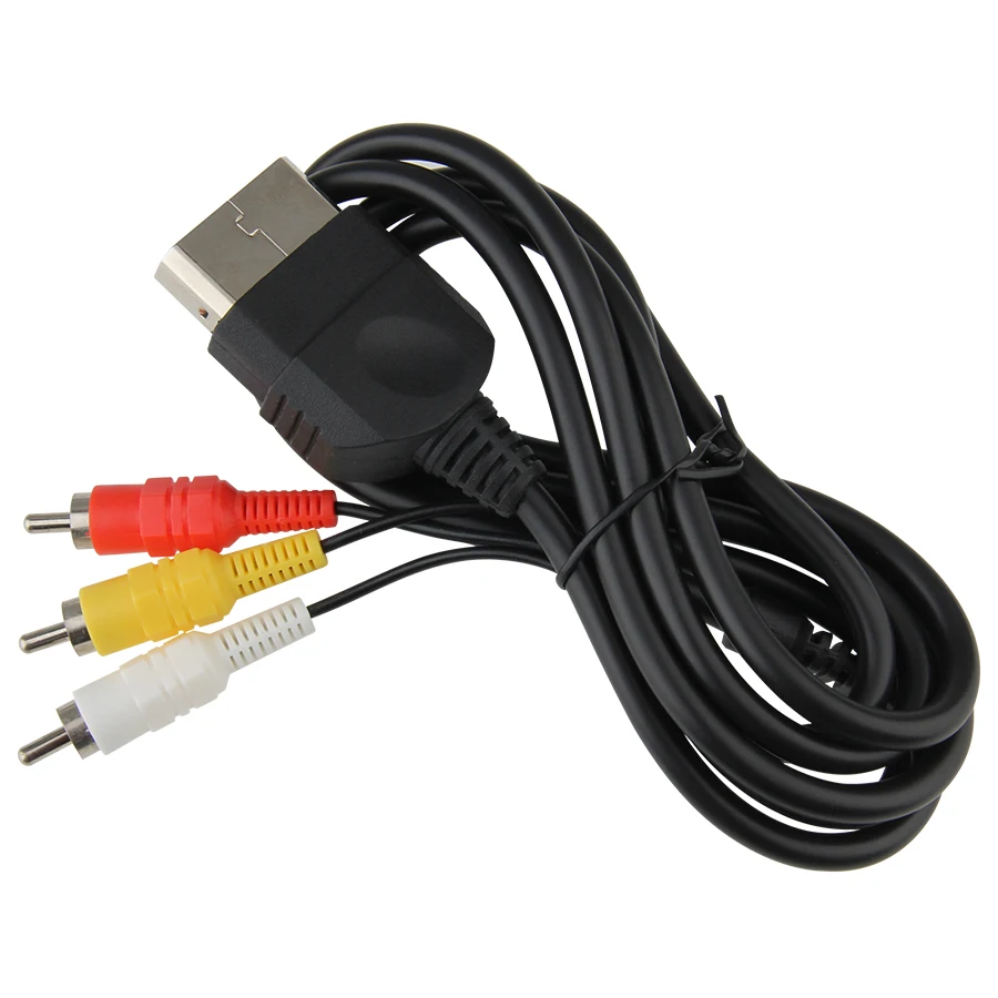 6ft/1.8m Audio Video Composite Cable Cord Adapter Converter Connector Component Lead RCA For XBOX CLASSIC 1
6ft/1.8m Audio Video Composite Cable Cord Adapter Converter Connector Component Lead RCA For XBOX CLASSIC 1