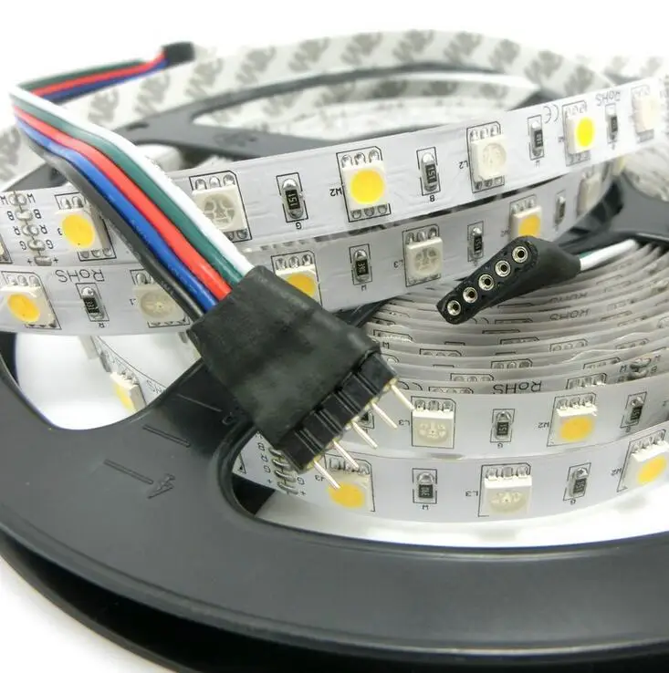 5M RGB RGBW 5050 LED strip Light Waterproof Non waterproof DC12V SMD 60Leds/M 300 LEDS Flexible Bar Light strips RGB + White/WW
5M RGB RGBW 5050 LED strip Light Waterproof Non waterproof DC12V SMD 60Leds/M 300 LEDS Flexible Bar Light strips RGB + White/WW