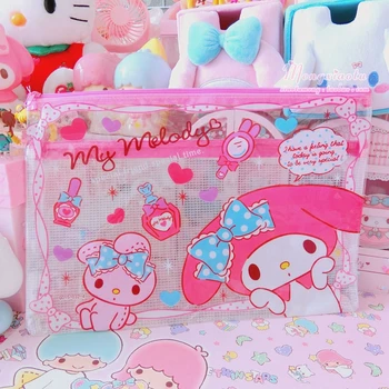 Cute 24CM My Melody Bag PVC Girls Comestic Multifunctional Waterproof Makeup Sundries Storage Bags dolls accessories 
Cute 24CM My Melody Bag PVC Girls Comestic Multifunctional Waterproof Makeup Sundries Storage Bags dolls accessories