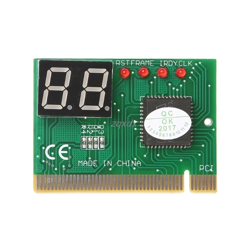 2-Digit Code PCI Card Motherboard Analyzer Diagnostic Post Tester For Laptop/PC Drop ship
2-Digit Code PCI Card Motherboard Analyzer Diagnostic Post Tester For Laptop/PC Drop ship