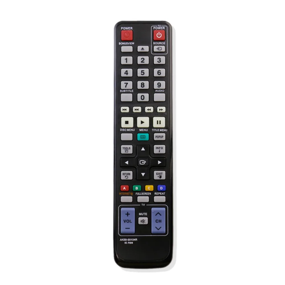 New AK59-00104R remote control for SAMSUNG BD-D6100C/ZA BD-P1580 BD-P1590M BD-C6500 BD-C5500 BD-C6900 BD-C5900 BD- D6500/ZA
New AK59-00104R remote control for SAMSUNG BD-D6100C/ZA BD-P1580 BD-P1590M BD-C6500 BD-C5500 BD-C6900 BD-C5900 BD- D6500/ZA
