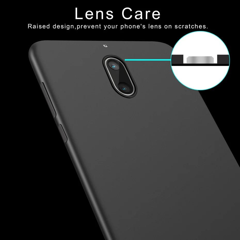 Jderv 2018 Case For Nokia 6 6.1 2017 Soft Silicone Back Cover Case For Nokia 6 2018 Soft Matte Phone Case Cover Shockproof 360 (4)