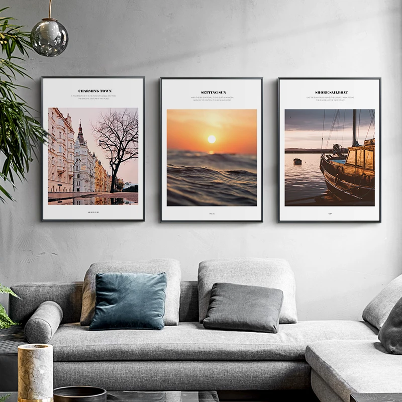 Modern Canvas Painting Poster and Print for Living Room Landscape Sea Decorations Picture Nordic Wall Art Bedroom Home for Decor
Modern Canvas Painting Poster and Print for Living Room Landscape Sea Decorations Picture Nordic Wall Art Bedroom Home for Decor