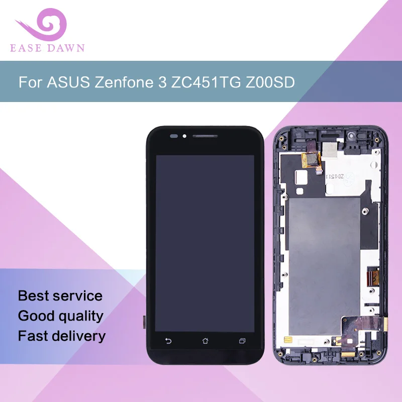 For ASUS Zenfone 3 ZC451TG Z00SD LCD DISPLAY IPS screen LCD Screen+Touch Panel Digitizer Assembly For Asus Display Original
For ASUS Zenfone 3 ZC451TG Z00SD LCD DISPLAY IPS screen LCD Screen+Touch Panel Digitizer Assembly For Asus Display Original