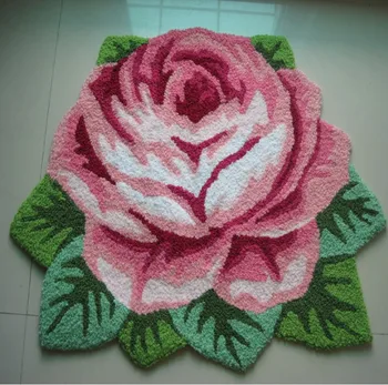 Free shipping handmade 3 rose and 1 rose art rug for bedroom/bedside art 3D carpet romantic rose 60*80cm
Free shipping handmade 3 rose and 1 rose art rug for bedroom/bedside art 3D carpet romantic rose 60*80cm