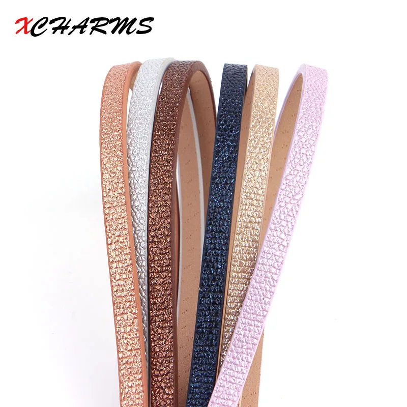 1Meter x 5mm Light Fake Leather Cord Bonded Leather Rope Jewelry Findings Accessories Jewelry Making For Bracelet Diy Hand Made
1Meter x 5mm Light Fake Leather Cord Bonded Leather Rope Jewelry Findings Accessories Jewelry Making For Bracelet Diy Hand Made