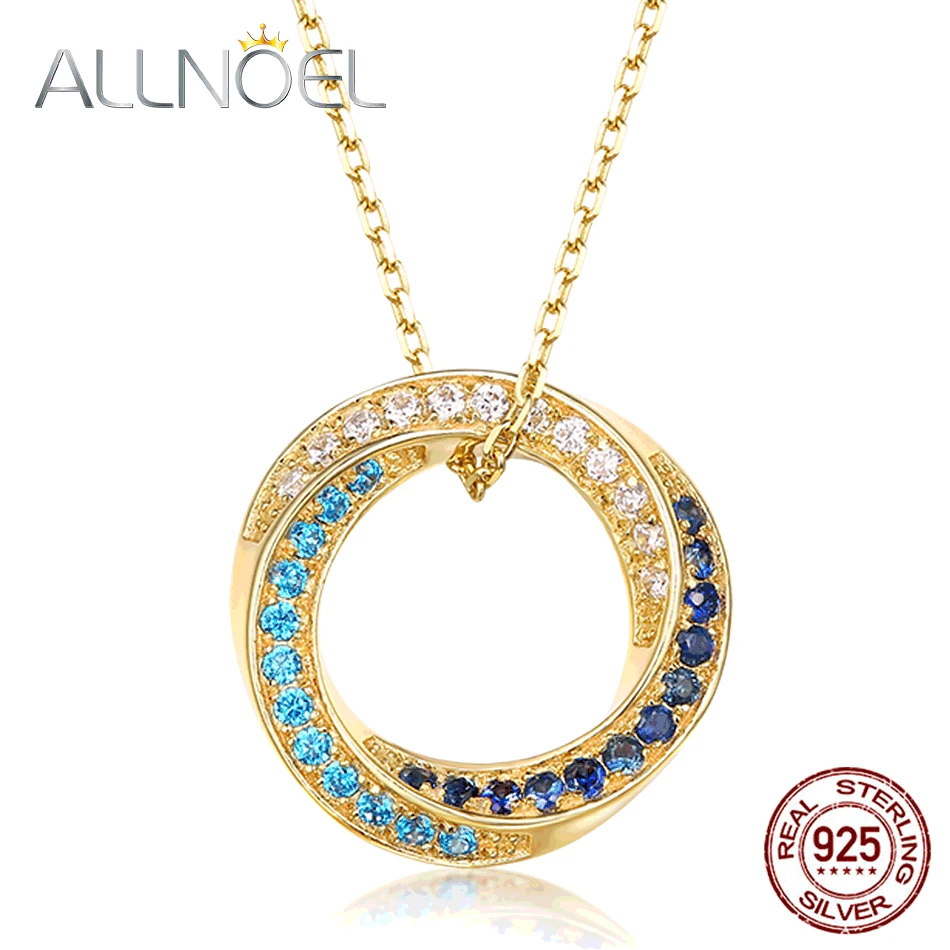 ALLNOEL Silver 925 Jewelry Necklace for Women Red Corundum Blue Corundum Long Sweater Necklaces Wedding Gift Love Vortex 75cm
ALLNOEL Silver 925 Jewelry Necklace for Women Red Corundum Blue Corundum Long Sweater Necklaces Wedding Gift Love Vortex 75cm
