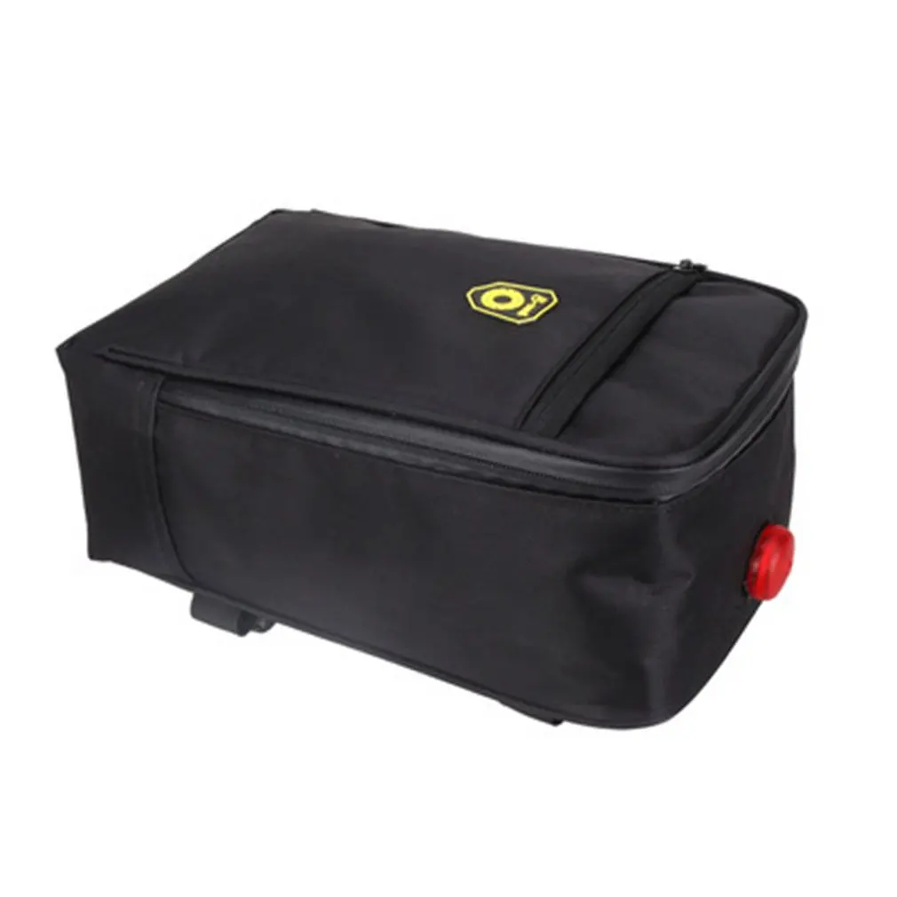 Black Bike Saddle Bag Bicycle Under Seat Storage Tail Pouch Cycling Pack Bags