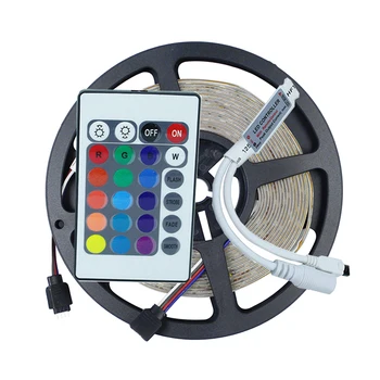 5M LED Strip Light 3014 RGB 300Leds Waterproof + Mini 24Key IR Remote Controller IP65 White Warm White
5M LED Strip Light 3014 RGB 300Leds Waterproof + Mini 24Key IR Remote Controller IP65 White Warm White