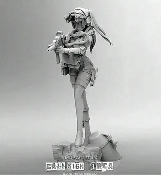 1/24 scale 75mm Resin Figure Model Kit Miniature Beauty Shooter Static Modelling Assembly DIY Toys Hobby Tools
1/24 scale 75mm Resin Figure Model Kit Miniature Beauty Shooter Static Modelling Assembly DIY Toys Hobby Tools