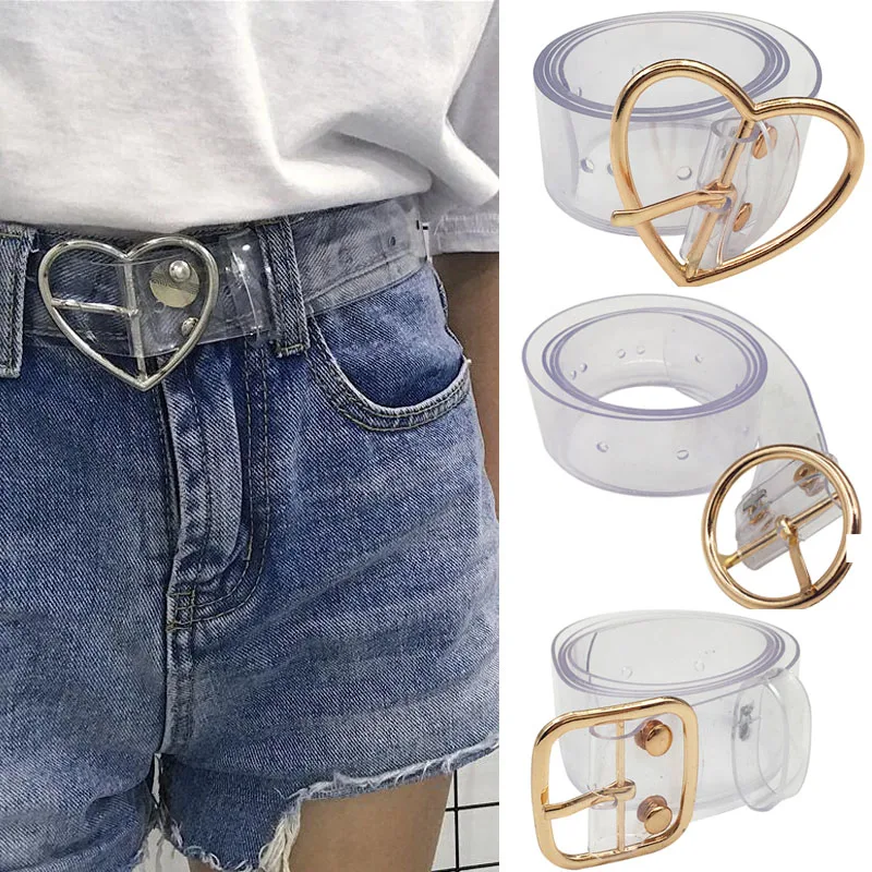 Fashion Transparent Women Belt Laser Holographic Clear Pin Buckle wide Waist Bands Waistband Invisible Punk Waist Belt 2019
Fashion Transparent Women Belt Laser Holographic Clear Pin Buckle wide Waist Bands Waistband Invisible Punk Waist Belt 2019