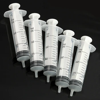 100x Plastic Big 30ml Measuring Syringe Injection Nutrient Syringe Solute Mixture Cartridge For Refilling Cartridge Ink Oil Tool
100x Plastic Big 30ml Measuring Syringe Injection Nutrient Syringe Solute Mixture Cartridge For Refilling Cartridge Ink Oil Tool