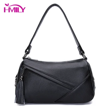 HMILY Women Handbags 100% Genuine Leather Messenger Bags Female All-match Shoulder Party Package Ladies Natural Cowhide Bags
HMILY Women Handbags 100% Genuine Leather Messenger Bags Female All-match Shoulder Party Package Ladies Natural Cowhide Bags