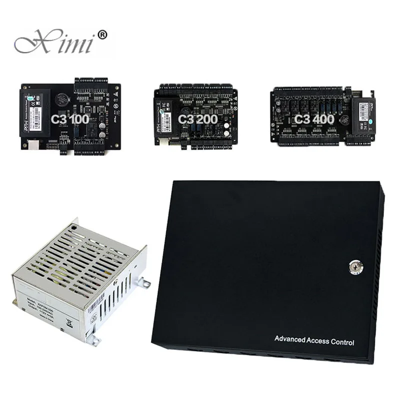 C3-200 Door Access Control System With Power Supply Box TCP/IP 2 Doors Access Control Panel Access Control Board With Free SDK
C3-200 Door Access Control System With Power Supply Box TCP/IP 2 Doors Access Control Panel Access Control Board With Free SDK