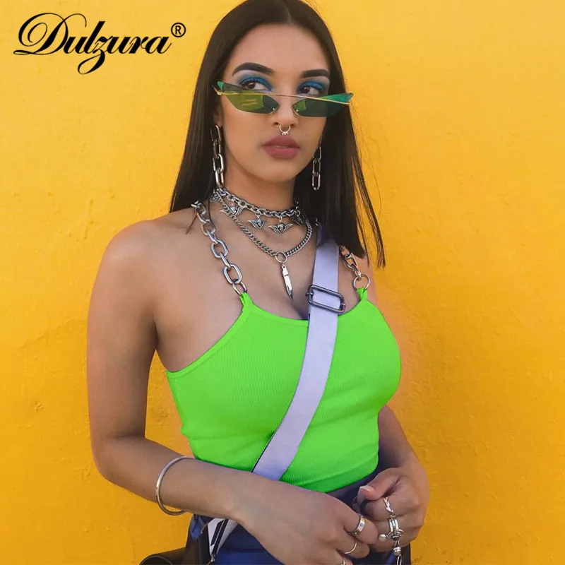 Dulzura 2019 summer autumn women crop top tops tanks tank top chain streetwear festival punk gothic clothes ladies backless
Dulzura 2019 summer autumn women crop top tops tanks tank top chain streetwear festival punk gothic clothes ladies backless
