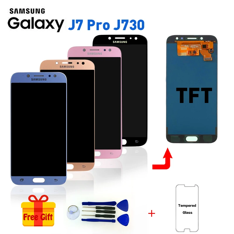 TFT LCD Samsung Galaxy J7 Pro 2017 J730F LCD Display Touch Screen Digitizer Galaxy J7 pro 2017 J730 LCD Screen+Tool
TFT LCD Samsung Galaxy J7 Pro 2017 J730F LCD Display Touch Screen Digitizer Galaxy J7 pro 2017 J730 LCD Screen+Tool