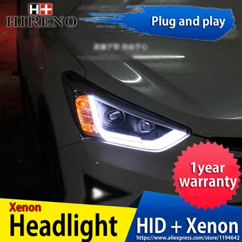 Hireno Headlamp for 2010-2012 Hyundai Santa Fe Headlight Headlight Assembly LED DRL Angel Lens Double Beam HID Xenon 2pcs
Hireno Headlamp for 2010-2012 Hyundai Santa Fe Headlight Headlight Assembly LED DRL Angel Lens Double Beam HID Xenon 2pcs