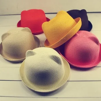 DHL 200pcs Fashion Ears Straw Hats Baby Hats For Girls Bucket Hat Boys Cap Children Sun Summer Cap Kids Solid Beach Caps
DHL 200pcs Fashion Ears Straw Hats Baby Hats For Girls Bucket Hat Boys Cap Children Sun Summer Cap Kids Solid Beach Caps