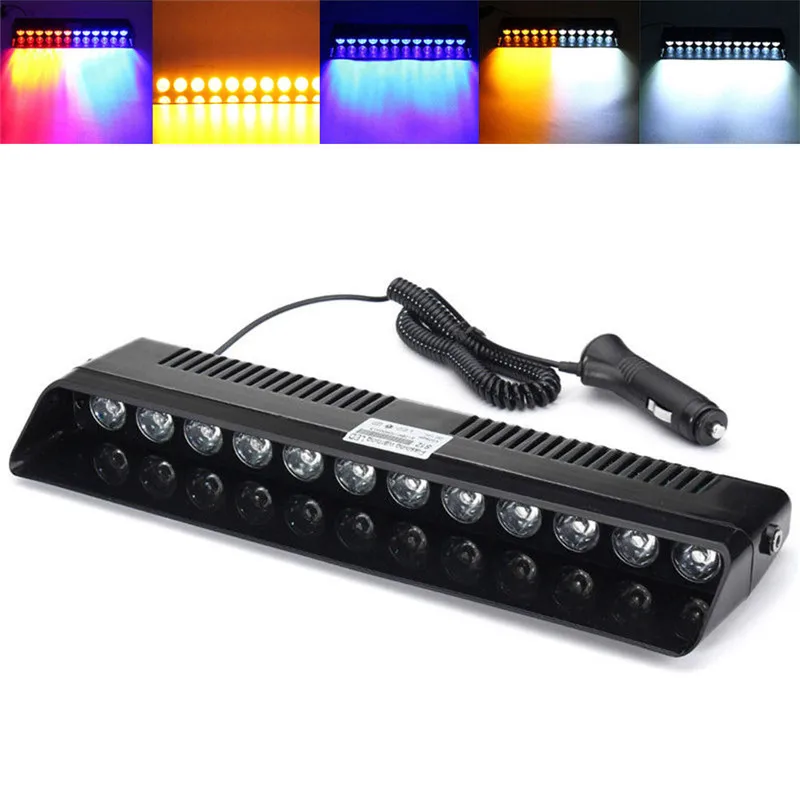 Hot New 12 LED Low Consumption High Power Ultra Long Life Emergency Hazard Warning Visor Dash 12W Flash Strobe Light Bar#270018
Hot New 12 LED Low Consumption High Power Ultra Long Life Emergency Hazard Warning Visor Dash 12W Flash Strobe Light Bar#270018