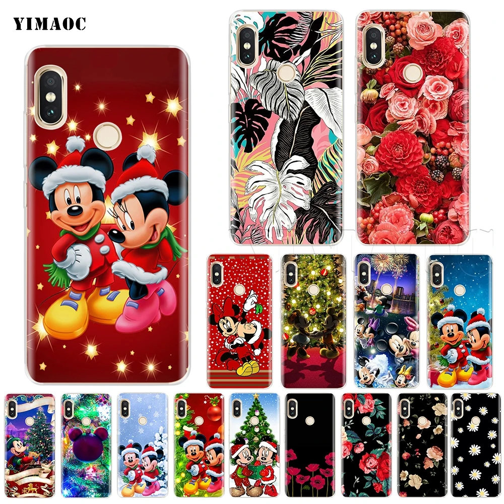 YIMAOC Christmas Mickey Minnie Case for Xiaomi Redmi Mi Note MAX 3 6a 7 8 9se mix 2s a1 a2 Lite mi6 mi8 se for pocophone f1
YIMAOC Christmas Mickey Minnie Case for Xiaomi Redmi Mi Note MAX 3 6a 7 8 9se mix 2s a1 a2 Lite mi6 mi8 se for pocophone f1