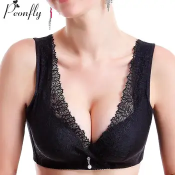 Ladies Sexy Thin Close Furu Adjustable Underwear Small Chest Thickened Gather Vest Type No Rims Bra Black Lace Bralette
Ladies Sexy Thin Close Furu Adjustable Underwear Small Chest Thickened Gather Vest Type No Rims Bra Black Lace Bralette
