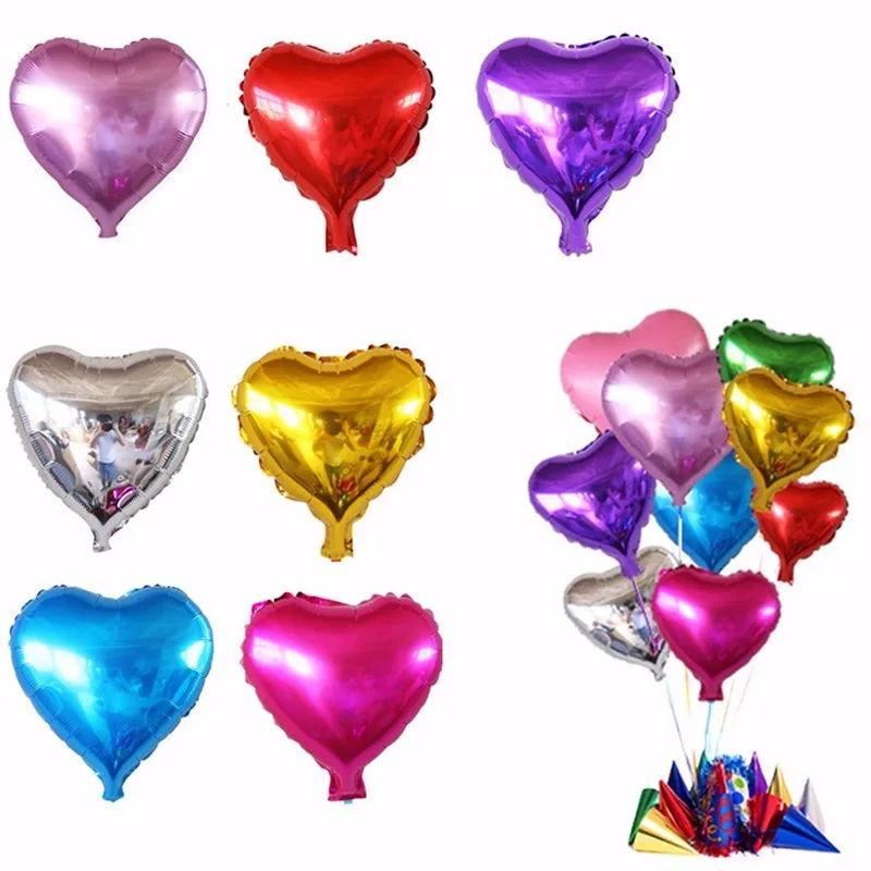 5pcs-Event-Balloons-10inch-Heart-Shaped-Foil-Balloon-Large-love-wedding-Happy-Birthday-Party-Decoration-Globos