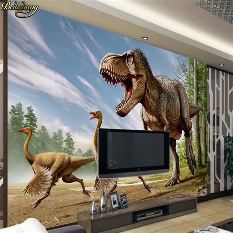 beibehang Custom Photo Wallpaper Mural Cartoon 3D Dinosaur Kids Room TV Background Wall Decorative Painting papel de parede
beibehang Custom Photo Wallpaper Mural Cartoon 3D Dinosaur Kids Room TV Background Wall Decorative Painting papel de parede