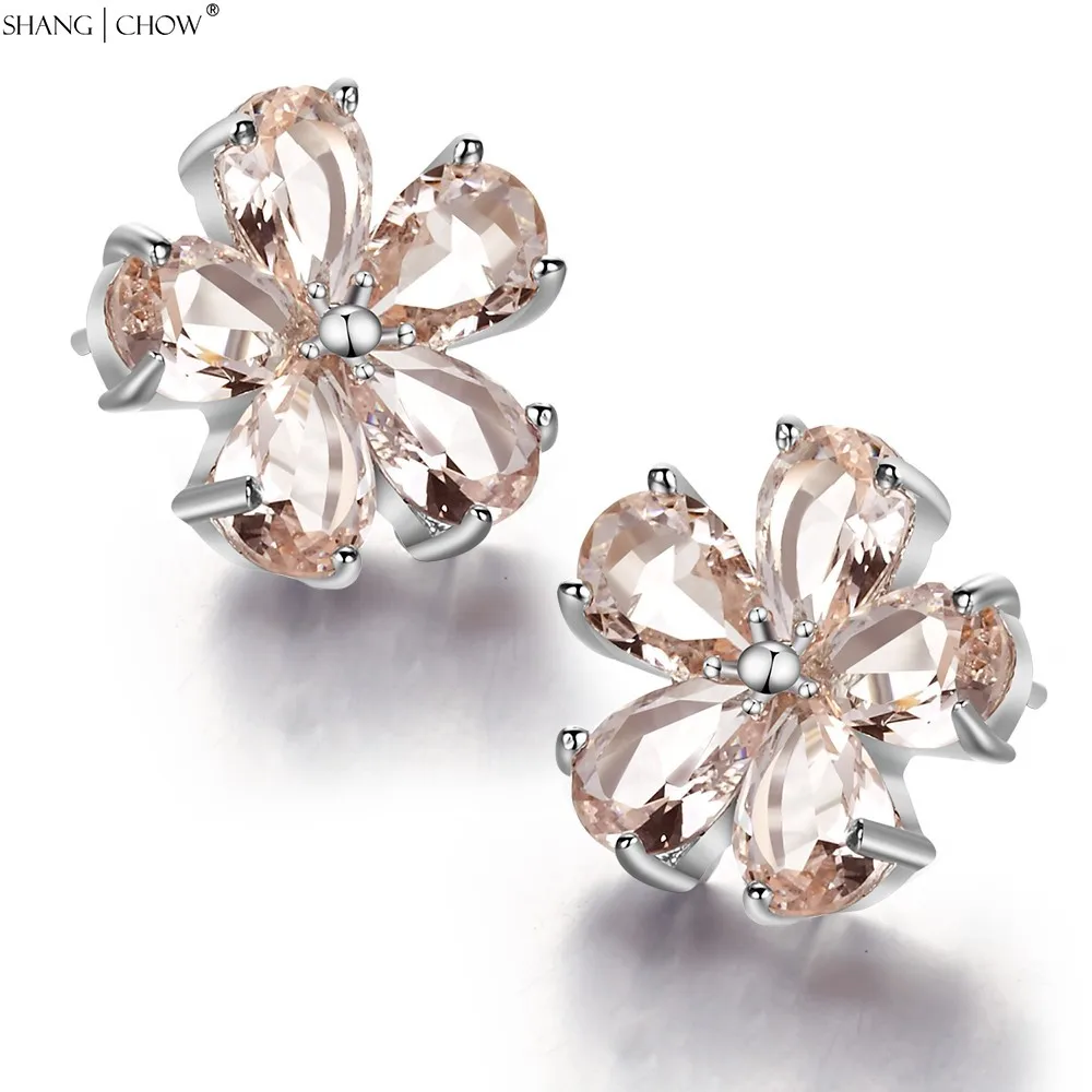 2018 New Fashion Bling Jewelry with romantic date Morganite Flower for women 925 Sterling Silver Earrings E0399
2018 New Fashion Bling Jewelry with romantic date Morganite Flower for women 925 Sterling Silver Earrings E0399
