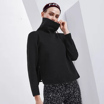 BINAND Women Turtleneck Solid Pocket Zipper Yoga Sports Sweaters Breathable Warm Gym Fitness Pullover Exercise Jogging Tracksuit
BINAND Women Turtleneck Solid Pocket Zipper Yoga Sports Sweaters Breathable Warm Gym Fitness Pullover Exercise Jogging Tracksuit