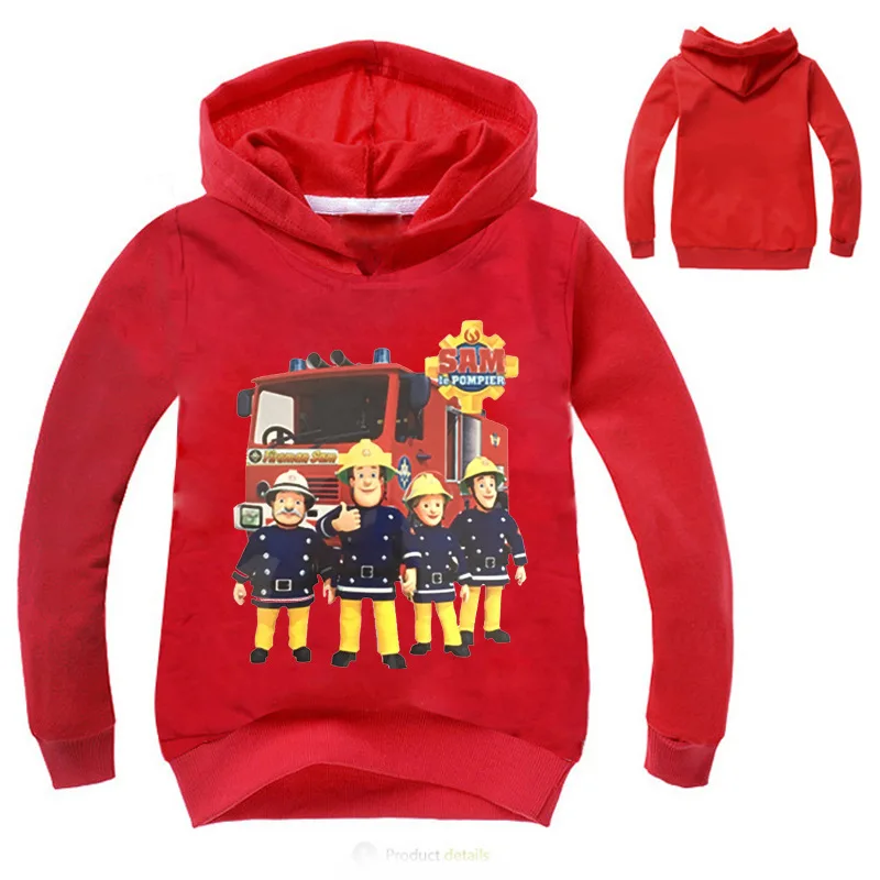 Boys girls T-shirts Fireman sam hoodie sweatshirts long sleeve Kids Tshirt clothing top tee shirt enfant T shirt coat
Boys girls T-shirts Fireman sam hoodie sweatshirts long sleeve Kids Tshirt clothing top tee shirt enfant T shirt coat