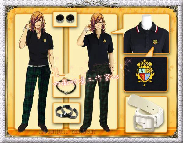 Anime Uta No Prince -Sama Debut Jinguji Ren Summer Uniform Cosplay Costume
Anime Uta No Prince -Sama Debut Jinguji Ren Summer Uniform Cosplay Costume