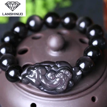Light litzi natural men's and women's ice color Obsidian flourishes brave bracelet jewelry wholesale supply
Light litzi natural men's and women's ice color Obsidian flourishes brave bracelet jewelry wholesale supply