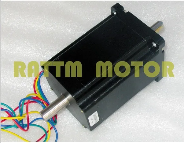 Quality NEMA34 116mm/ 1230 Oz-in/5.0A Dual shaft stepper motor stepping motor 4wire for Small and Large CNC Router Machine
Quality NEMA34 116mm/ 1230 Oz-in/5.0A Dual shaft stepper motor stepping motor 4wire for Small and Large CNC Router Machine