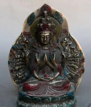 Old QingDynasty copper carving ornaments- thousands of Goddess statue / Sculpture,handmade crafts,best collection & adornment
Old QingDynasty copper carving ornaments- thousands of Goddess statue / Sculpture,handmade crafts,best collection & adornment