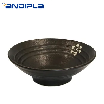 Vintage Black Zen Coarse Pottery Tableware Japanese Style Ceramic Ramen Bowl Fruit Salad Big Bowl Soup Bowls Kitchen Accessories
Vintage Black Zen Coarse Pottery Tableware Japanese Style Ceramic Ramen Bowl Fruit Salad Big Bowl Soup Bowls Kitchen Accessories