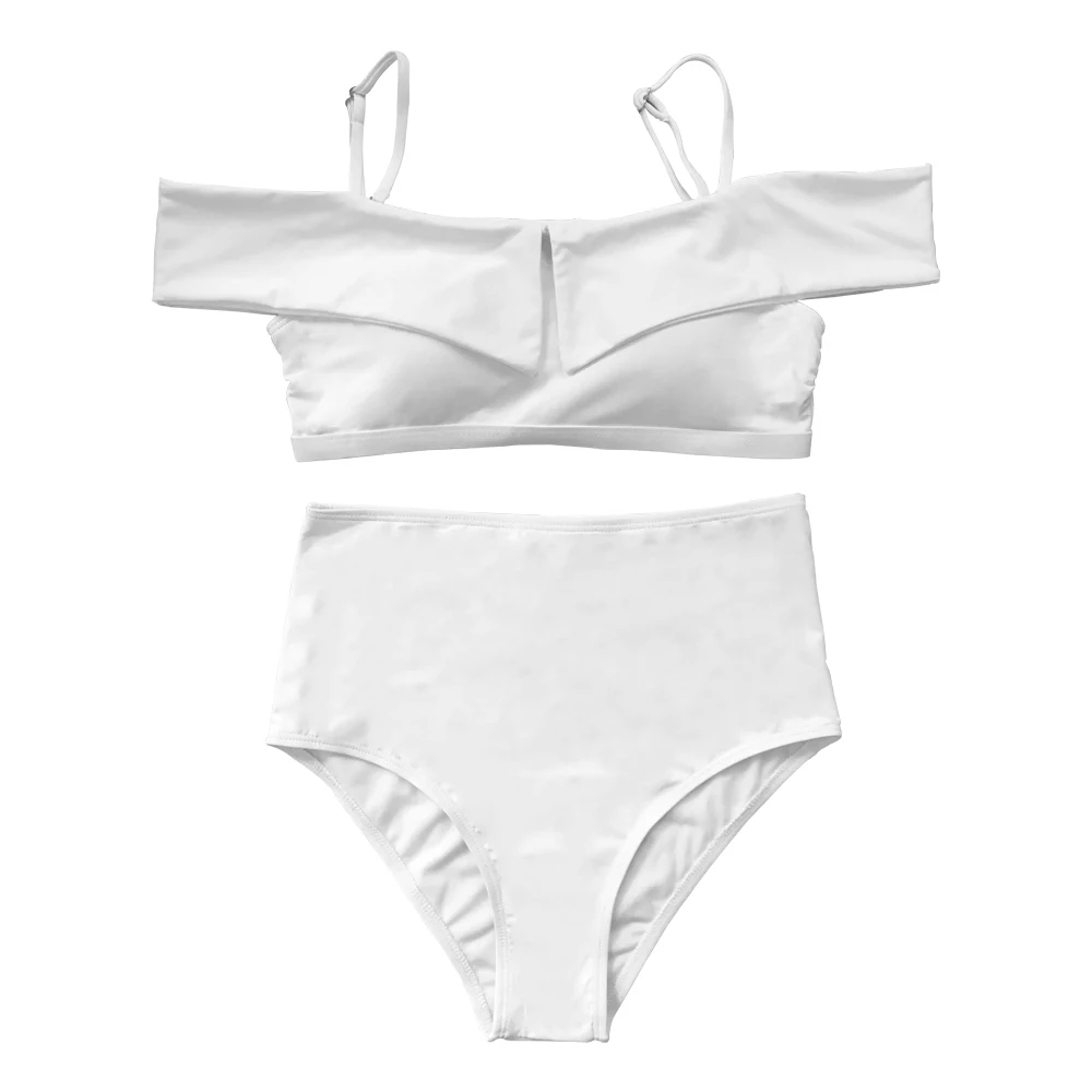 Off Shoulder Swimsuit Sexy High Waisted Bikini Set Girl Bathing Suit White Two-Piece Swimwear 2019 Swimming Suit
Off Shoulder Swimsuit Sexy High Waisted Bikini Set Girl Bathing Suit White Two-Piece Swimwear 2019 Swimming Suit