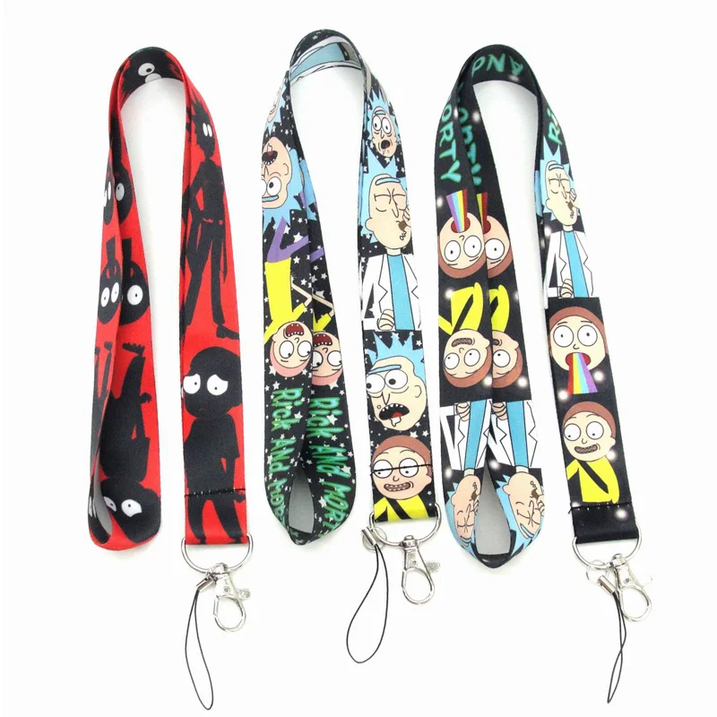 3/style Cartoon Rick and Morty Neck Strap Lanyards Cosplay Props Key Lanyard Boy Girls Phone ID Card Accessories
3/style Cartoon Rick and Morty Neck Strap Lanyards Cosplay Props Key Lanyard Boy Girls Phone ID Card Accessories