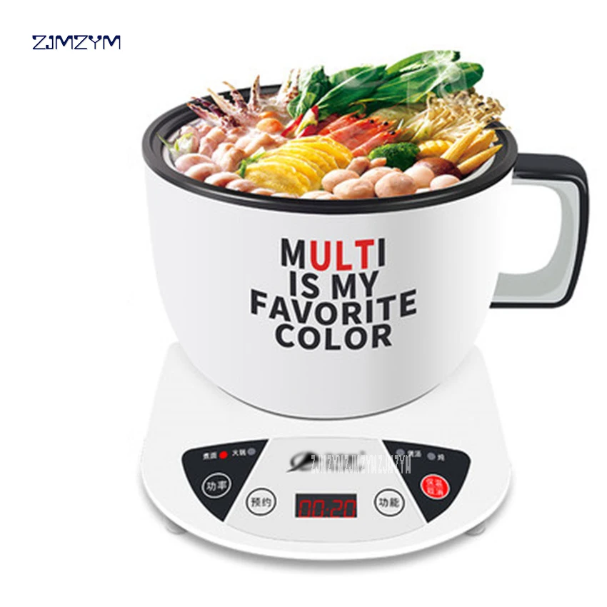 Mini Multi Cookers 1L Food Grade Stainless Steel Electric Hot Pot Cooker Rice Boil Steamed Soup Pots Perfect for Dorm GL-ZON166
Mini Multi Cookers 1L Food Grade Stainless Steel Electric Hot Pot Cooker Rice Boil Steamed Soup Pots Perfect for Dorm GL-ZON166