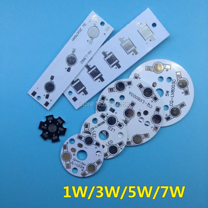 50 PCS LED High Power Lumen PCB Board Panel Aluminum Heatsink Base 1W 3W 5W 7W for LED Bulb Lamp Grow Light DIY Empty PCB
50 PCS LED High Power Lumen PCB Board Panel Aluminum Heatsink Base 1W 3W 5W 7W for LED Bulb Lamp Grow Light DIY Empty PCB