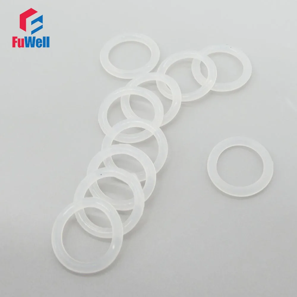 Food Grade White Silicon O-ring Sealing 3mm Thickness 43/44/45/46/47/48/49/50/52/55/58mm OD Rubber O RingSeals Gasket Washer
Food Grade White Silicon O-ring Sealing 3mm Thickness 43/44/45/46/47/48/49/50/52/55/58mm OD Rubber O RingSeals Gasket Washer