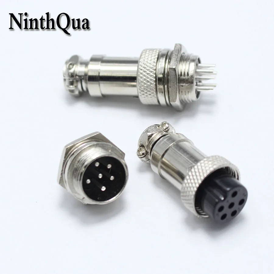 1set GX16 6 Pin Male & Female Diameter 16mm Wire Panel Connector L74 GX16 Circular Connector Aviation Socket Plug
1set GX16 6 Pin Male & Female Diameter 16mm Wire Panel Connector L74 GX16 Circular Connector Aviation Socket Plug