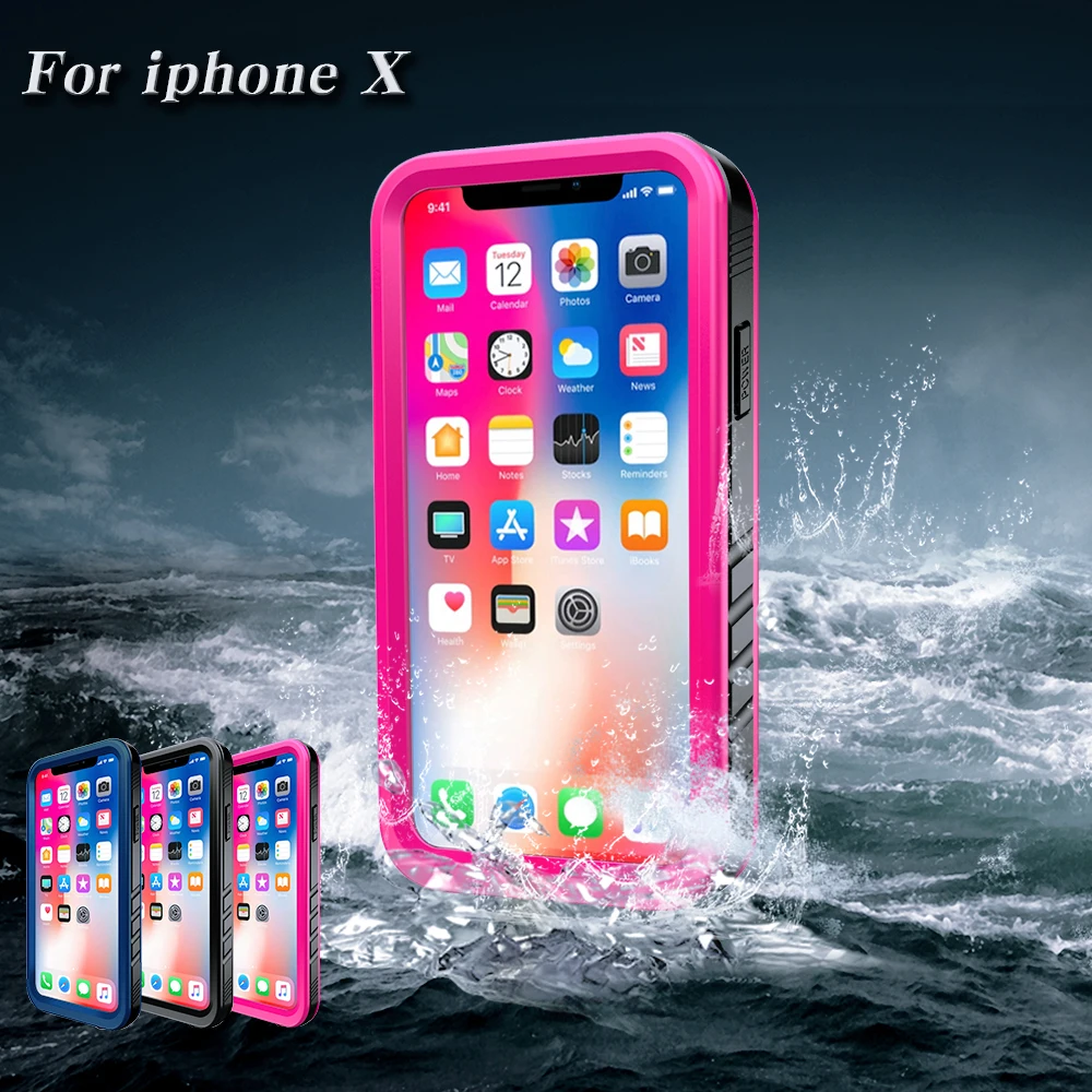 For iPhone X Coque Waterproof Phone Case for iPhone X Case Swimming Diving Waterproof TPU Cover
For iPhone X Coque Waterproof Phone Case for iPhone X Case Swimming Diving Waterproof TPU Cover