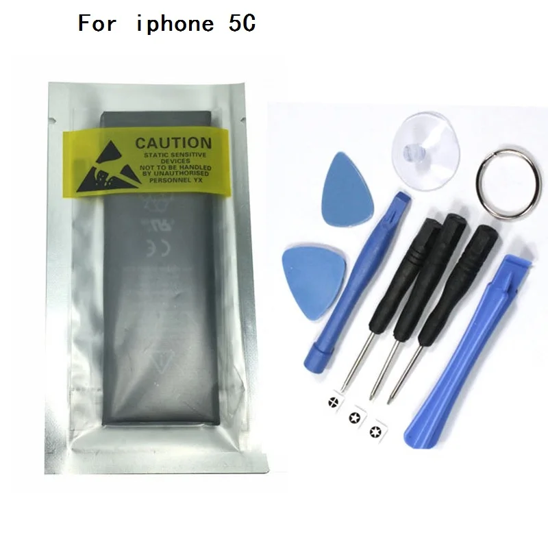 New 1510mAh 3.7V Li-ion Internal Battery Replacement for iPhone 5C With Repair Tools #30
New 1510mAh 3.7V Li-ion Internal Battery Replacement for iPhone 5C With Repair Tools #30
