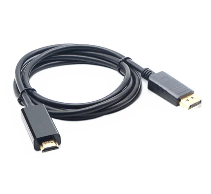 1080P HD DisplayPort DP to HDMI Adapter Cable Cord 1.8M Display Port to HDMI Cable 1080P Video Connector for PC Notebook
1080P HD DisplayPort DP to HDMI Adapter Cable Cord 1.8M Display Port to HDMI Cable 1080P Video Connector for PC Notebook