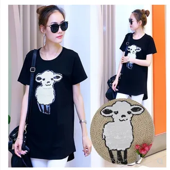 5PCS/Lot T-shirt Women Animal Patch Sequins 28.5cm Clothing Stickers Patches For Sheep Clothes 3D Sewing Accessories Applique
5PCS/Lot T-shirt Women Animal Patch Sequins 28.5cm Clothing Stickers Patches For Sheep Clothes 3D Sewing Accessories Applique