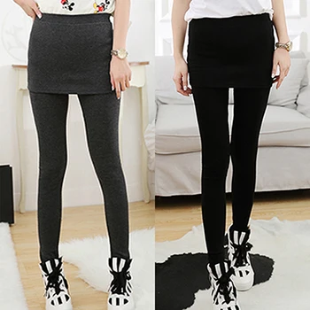 New and fashion Women Footless Skirt Cotton Tights False Two Stretch Long Pants Trouser 
New and fashion Women Footless Skirt Cotton Tights False Two Stretch Long Pants Trouser