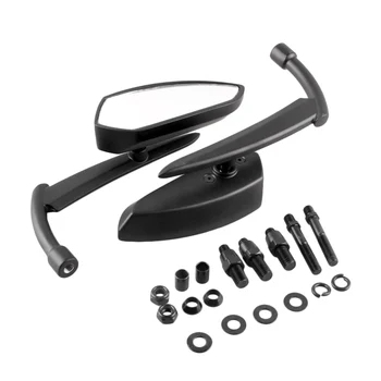 Rear View Side Mirrors Rearview Wing Mirrors Kit Universal For All Naked Bikes & Cruiser Bikes 8mm 10mm Thread Motorcycle Pair
Rear View Side Mirrors Rearview Wing Mirrors Kit Universal For All Naked Bikes & Cruiser Bikes 8mm 10mm Thread Motorcycle Pair